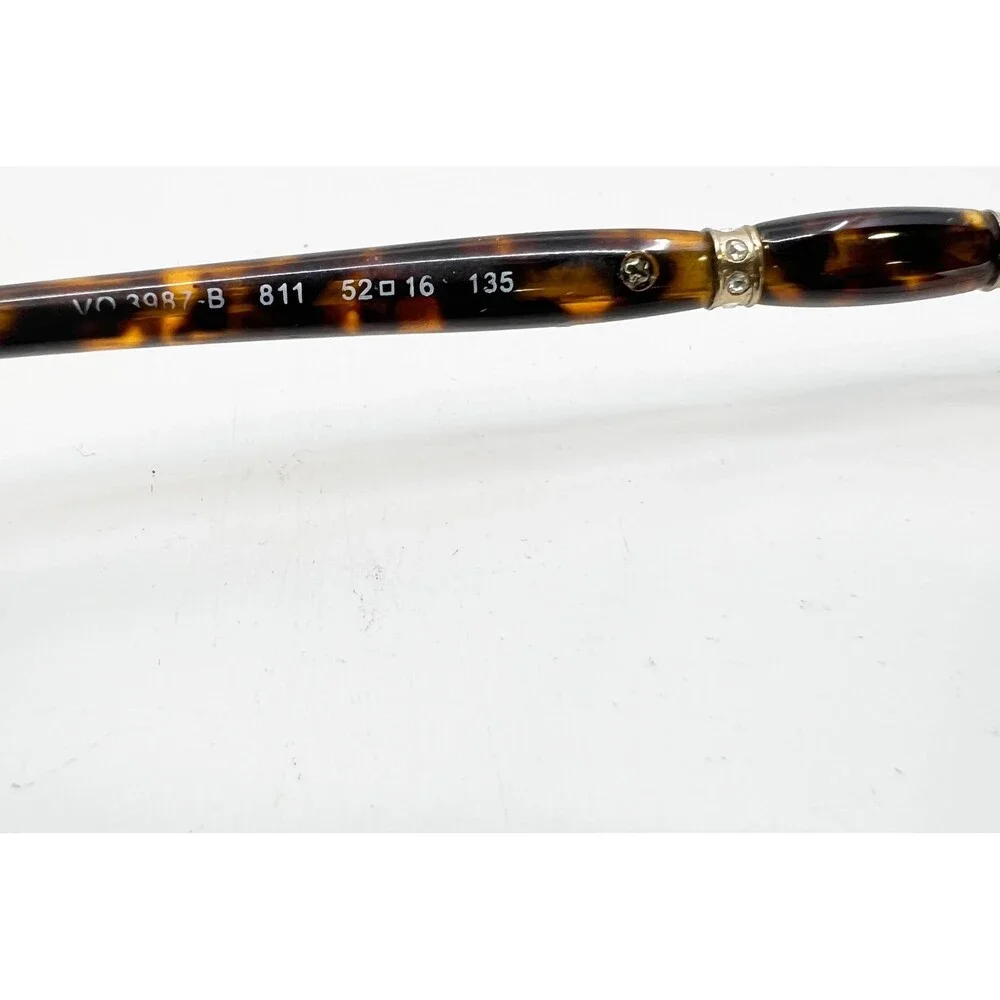 Vogue Eyeglass Frames Womens Brown Cat Eye VO 3987-B 811 52-16-135